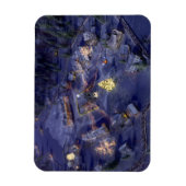 Village de montagne Magnet flexible Noël (Vertical)