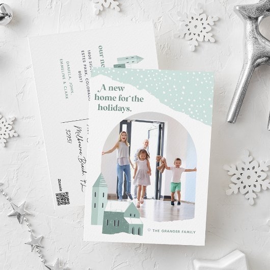 Village de neige | Photo Holiday Moving Faire-part