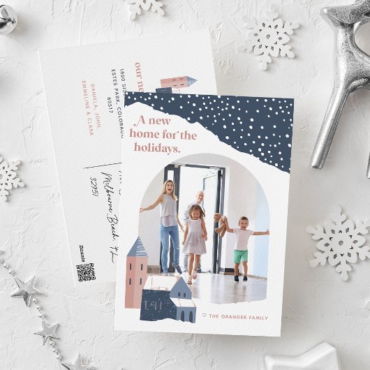 Village de neige | Photo Holiday Moving Faire-part