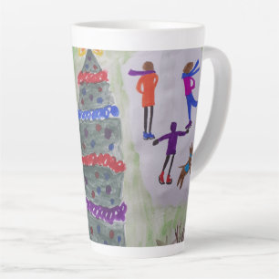 Village de Noël Latte Mug