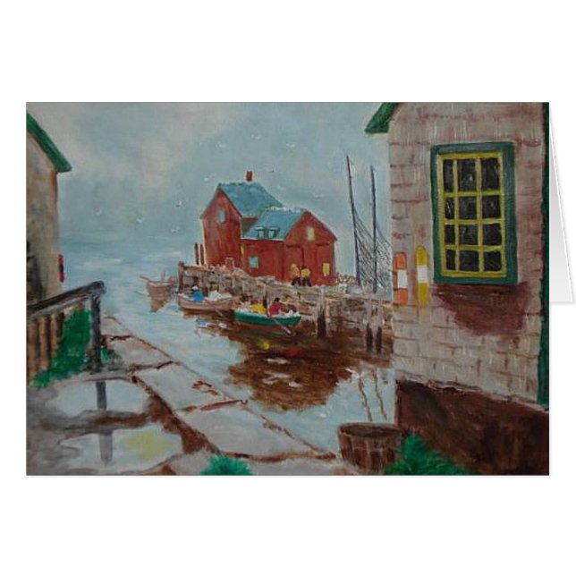 Village de pêche (Devant horizontal)