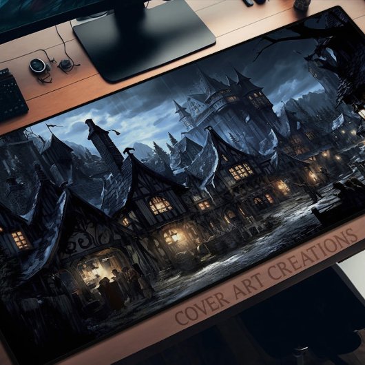 Village Déplaisant Macabre effrayant