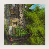 Village détente Vie familiale Jigsaw Puzzle Puzzle (Horizontal)