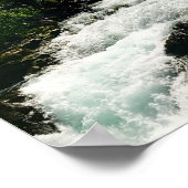 Village du fjord magique en Norvège Poster (Coin)