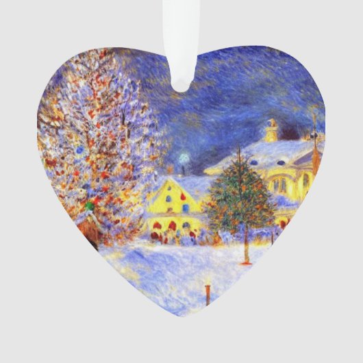 Village en hiver (devant)