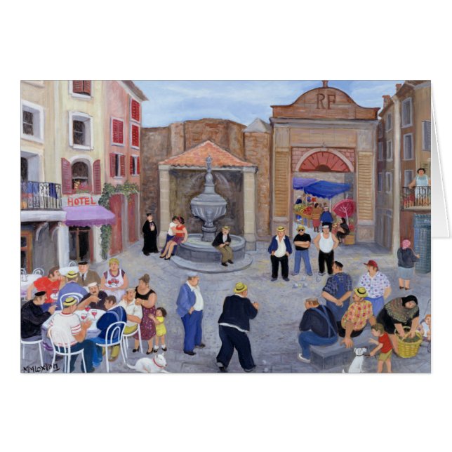 Village en Provence (Devant horizontal)