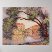 Village in Normandy Poster (Voorkant)