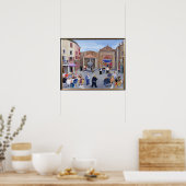 Village in Provence Poster (Keuken)