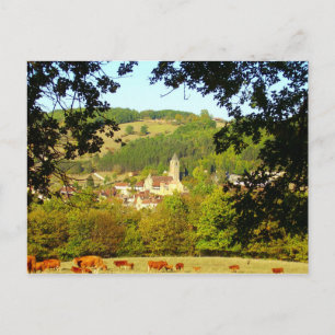 Village médiéval de Plazac Carte postale