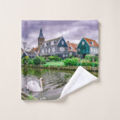 Village néerlandais Marken (Gant de toilette)