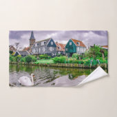 Village néerlandais Marken (Serviette à main)