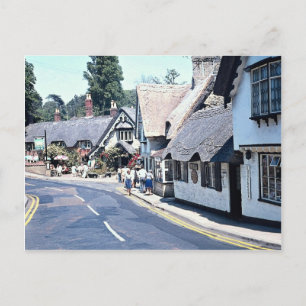 Village on the Isle of Wight, U.K. Europe Briefkaart
