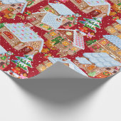 Village (red.) cadeaupapier (Hoek)