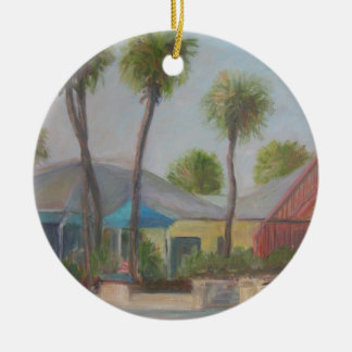 VILLAGE SHOPS VAN VLAGER BEACH KERAMISCH ORNAMENT