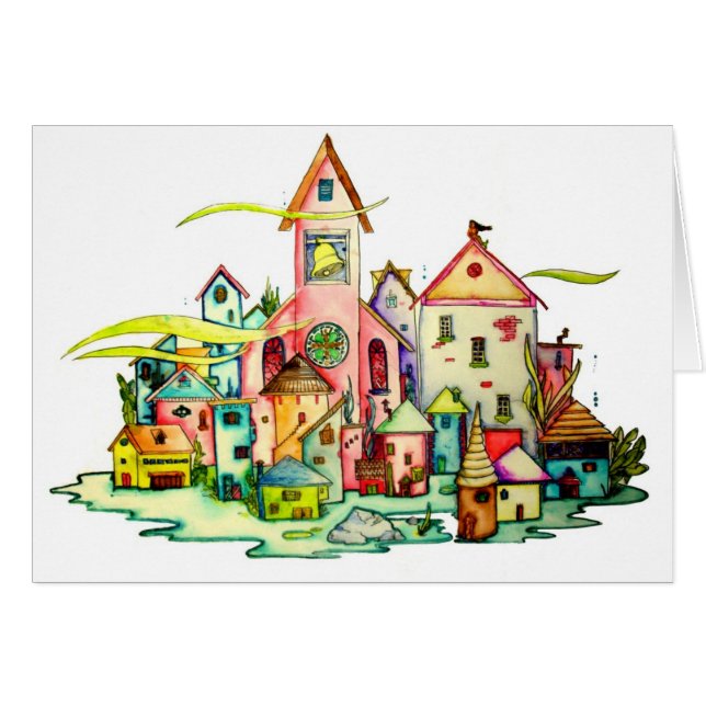 Village sous-marin (Devant horizontal)