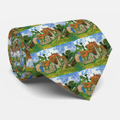 Village Street, van Vincent van Gogh Stropdas (Opgerold)