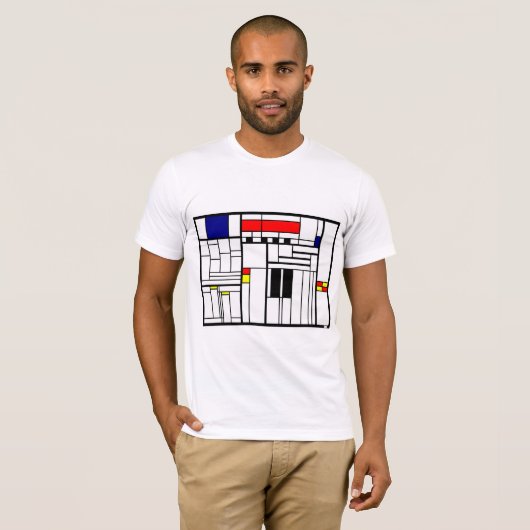 Village Streets Squared T-shirt (Voorkant volledig)