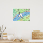 Village Vibes Poster (Keuken)