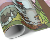 Village Windmill Cadeaupapier (Rol Hoek)