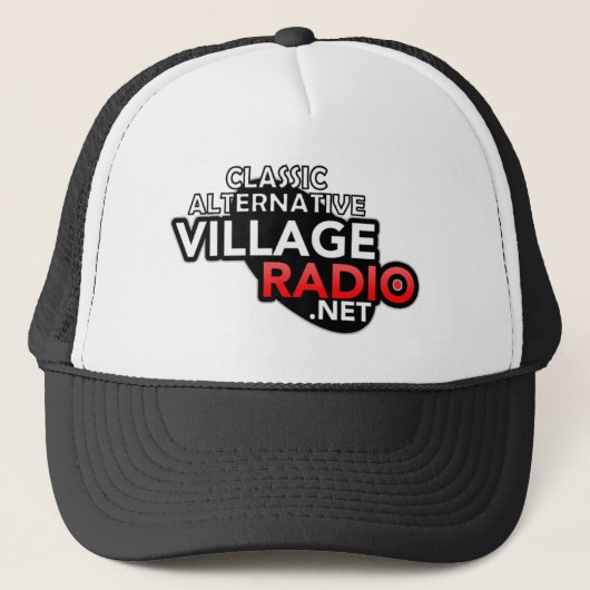 VillageRadio.Net Classic Trucker Hoed Pet (Voorkant)