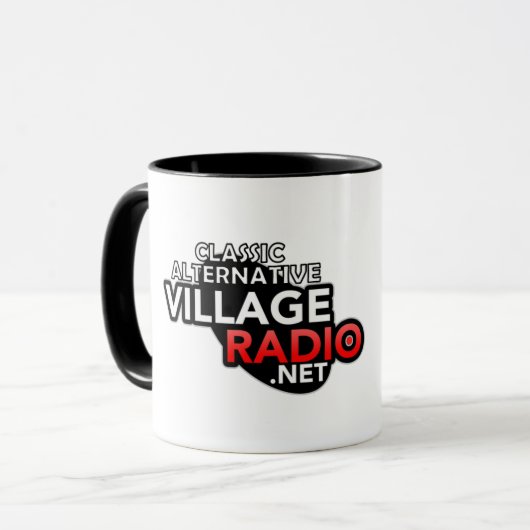 VillageRadio.Net Java Mok (Voorkant links)
