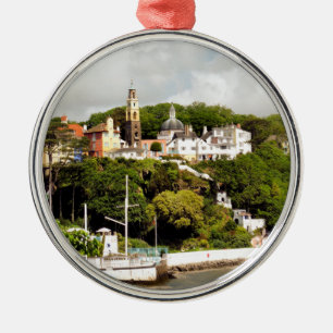 VILLAGES VAN WALES METALEN ORNAMENT