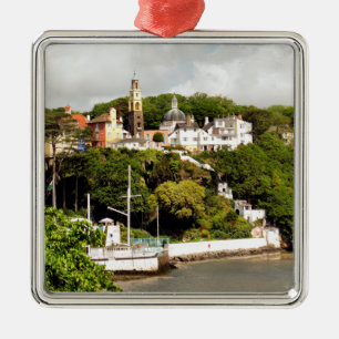 VILLAGES VAN WALES METALEN ORNAMENT