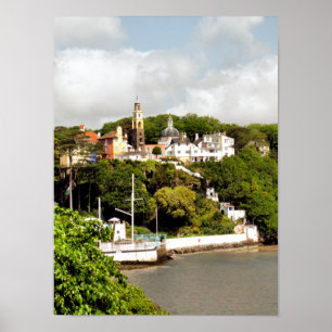 VILLAGES VAN WALES POSTER