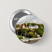 VILLAGES VAN WALES RONDE BUTTON 5,7 CM (Voorkant /achterkant)