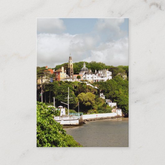 VILLAGES VAN WALES VISITEKAARTJE (Voorkant)