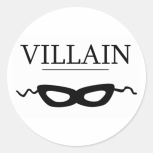 Villain Ronde Sticker