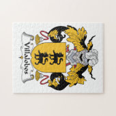 Villalobos Family Crest Legpuzzel (Horizontaal)