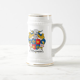 Villanueva Family Crest Bierpul
