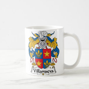 Villanueva Family Crest Koffiemok