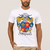 Villanueva Family Crest T-shirt (Voorkant)