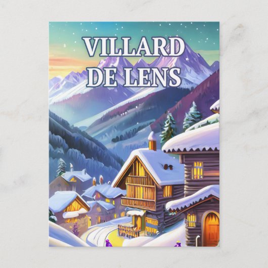 Villard de Lens Briefkaart (Voorkant)