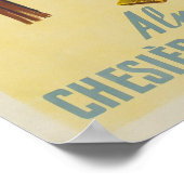 Villars, Alpes suisses, Affiche de ski (Coin)