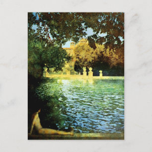  villa's en tuinen: De pool Briefkaart