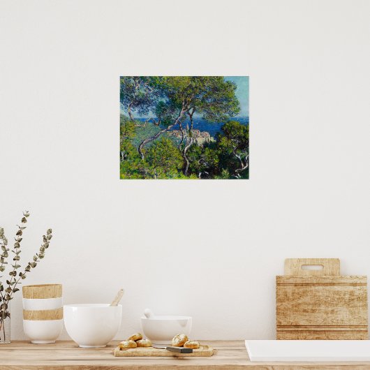 Villas in Bordighera door Claude Monet Poster (Keuken)