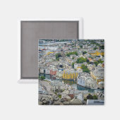 Ville Art Nouveau Alesund, aimant Norvège (Recto/Verso)