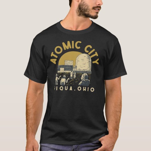 Ville Atomique - Piqua, Ohio T-shirt classique (Devant)