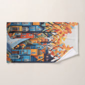 Ville colorée (Serviette à main)