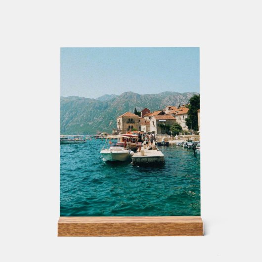 Ville côtière de Perast, Monténégro (Recto)