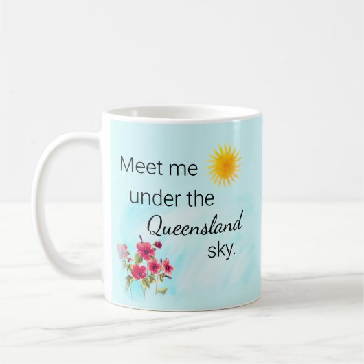 Ville customisée État ou Mug du pays (Gauche)