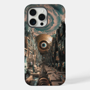 Ville Cyberpunk Surréaliste
