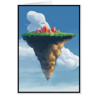 Ville dans les nuages