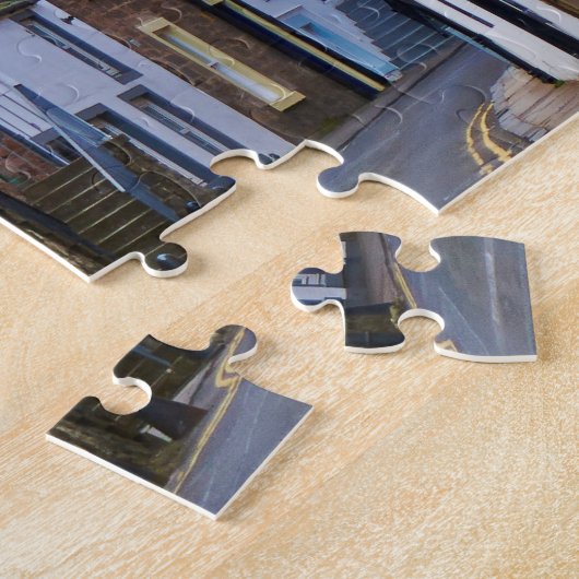 Ville d'Anstruther en Écosse. Jigsaw Puzzle (Côté)