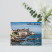 Ville d'Antibes, France Carte postale (Debout devant)