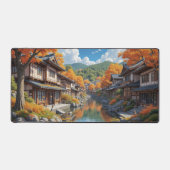 Ville d'automne - Studio Ghibli inspiré (Recto)