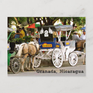 Ville de Grenade, Nicaragua Carte postale